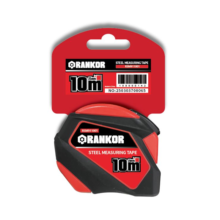 Cinta Métrica de Acero Rankor 10 m × 25 mm –